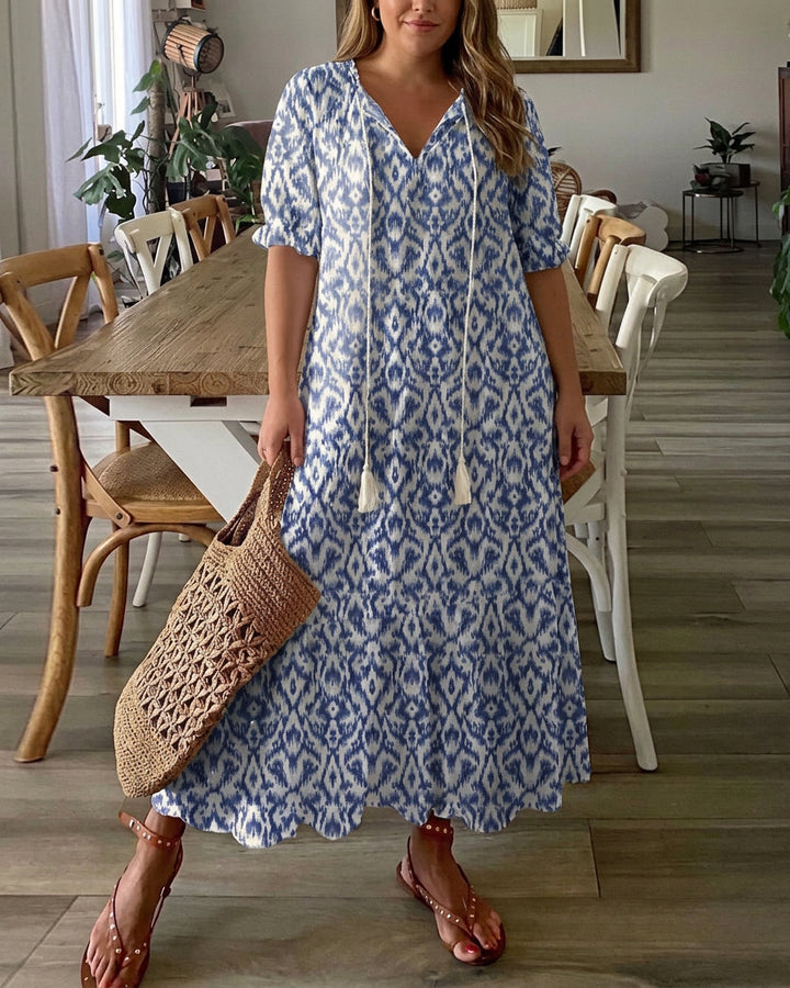 Rosalind - Bohemian Tummy-Enhancing Dress