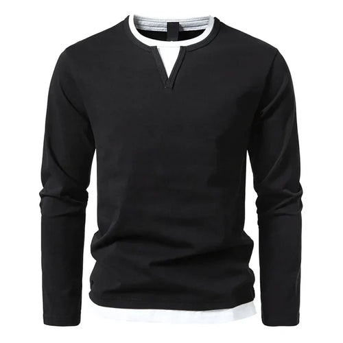 Alwin - Luxury Long-Sleeve Shirt Crafted from Combed Cotton
