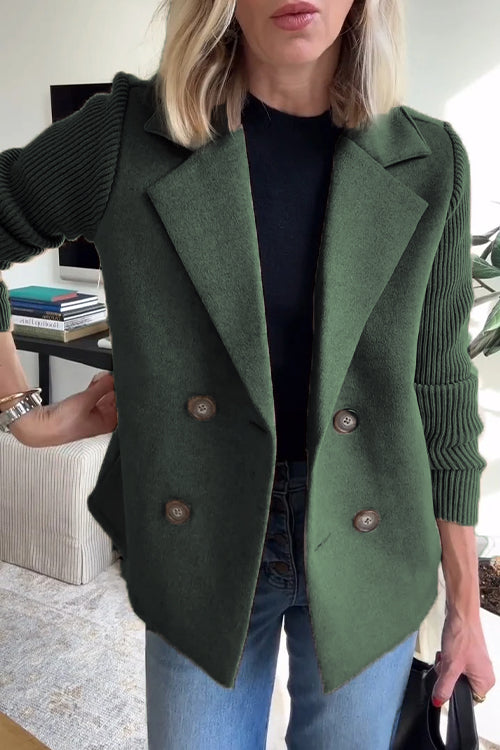 Alesia - Chic Casual Button-Up Blazer