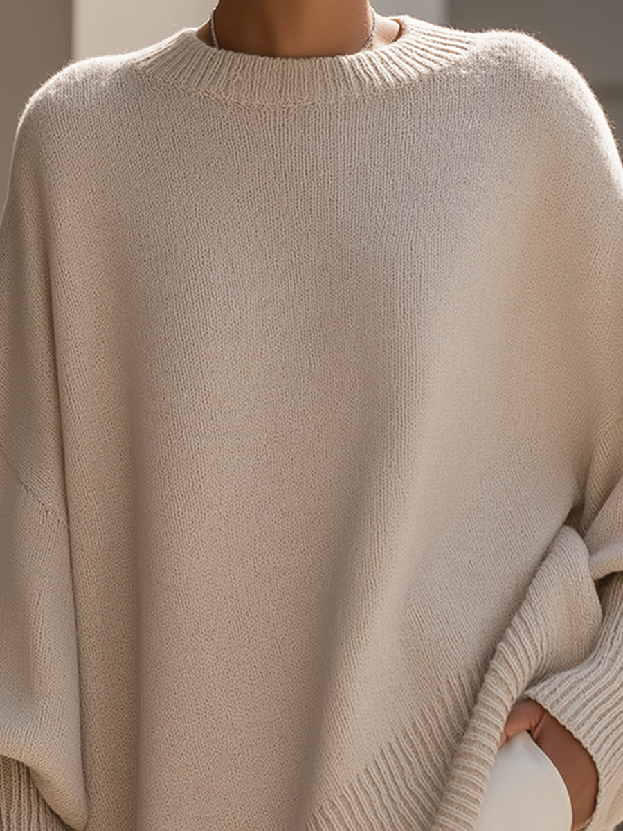 Alina - Elegant Minimalist Knit Sweater