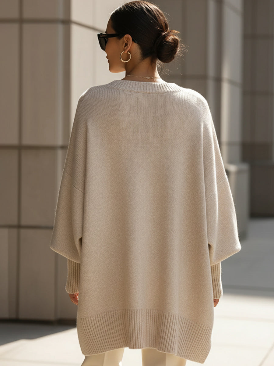 Alina - Elegant Minimalist Knit Sweater