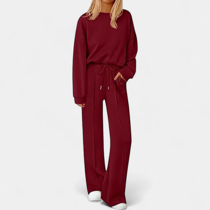 REMY | Comfy Knit Wide-Leg Sweatset