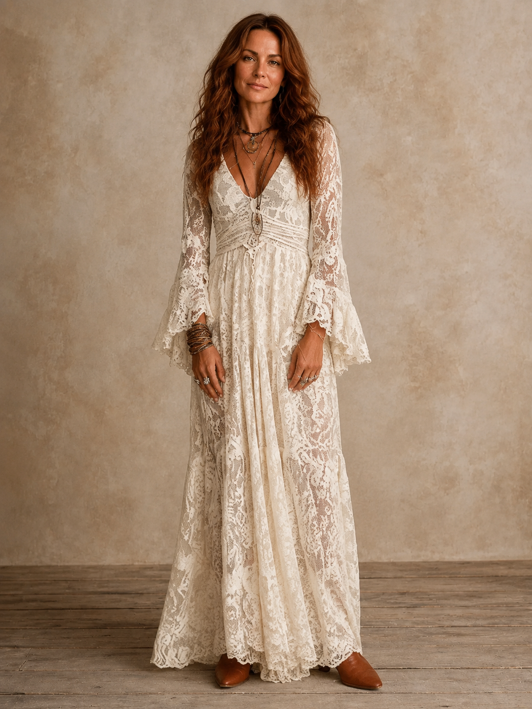 Emily | Women's Vintage-Inspired Maxi Dress with Elegant Silhouette