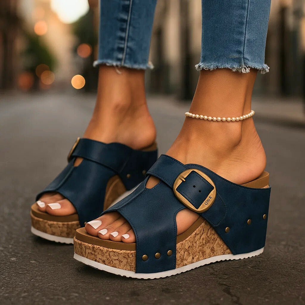 Sienna Haven Buckled Sandals