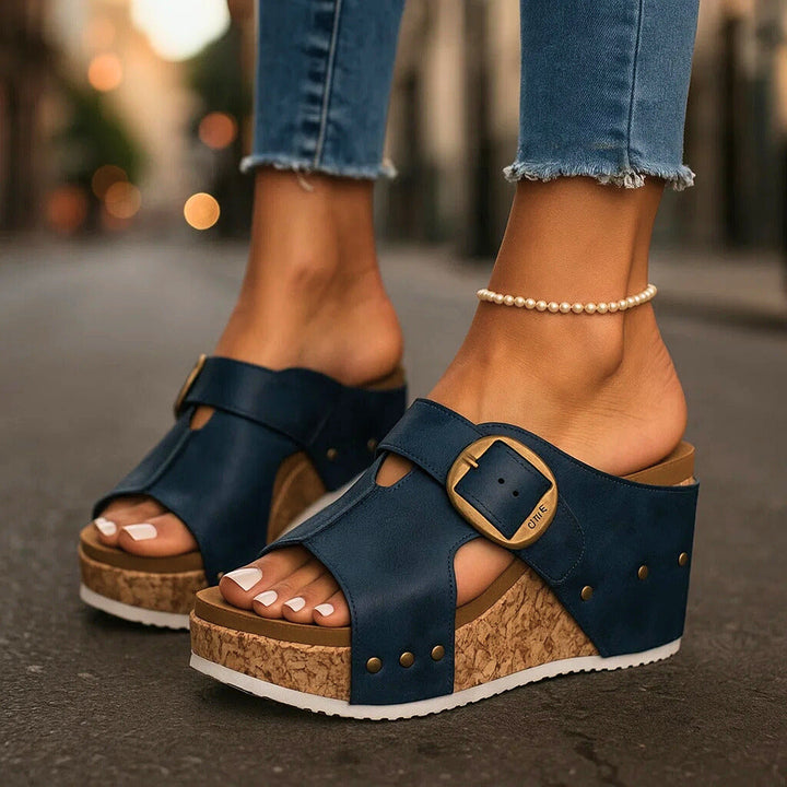 Sienna Haven Buckled Sandals