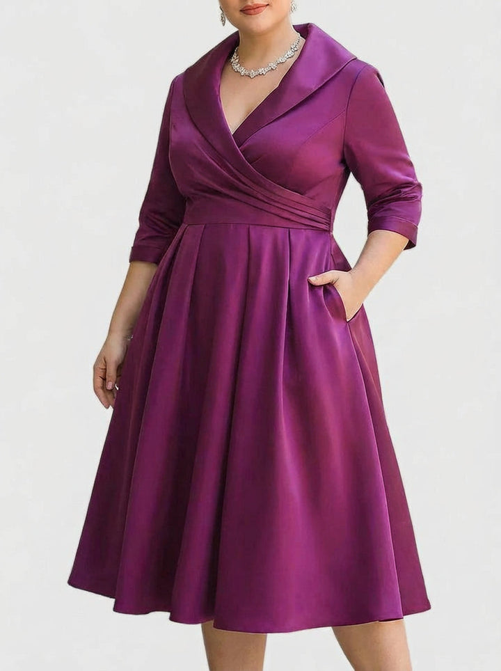 Nerissa - Chic Midi Dress