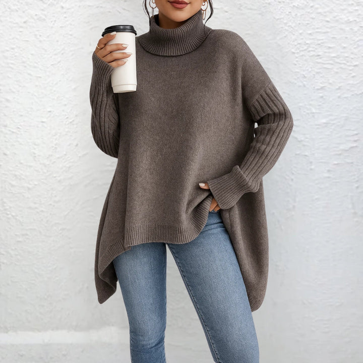 Brigit - Relaxed Fit Roll-Neck Sweater