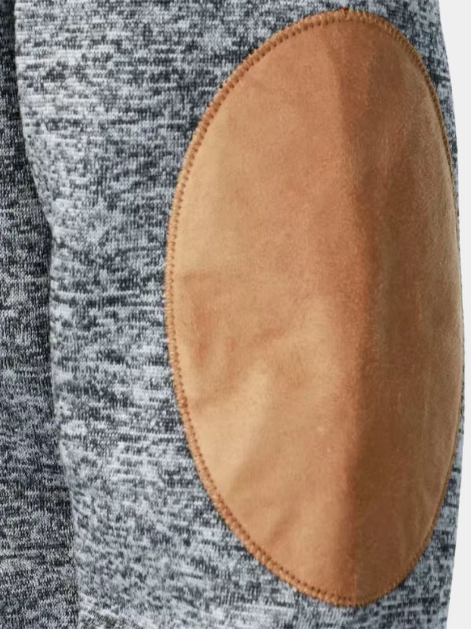 Callum | Men's Heritage Pullover with Contrast Elbow Patches