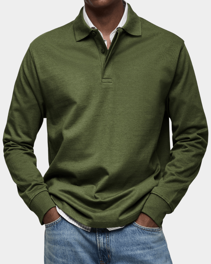 LARS | CLASSIC POLO SWEATER