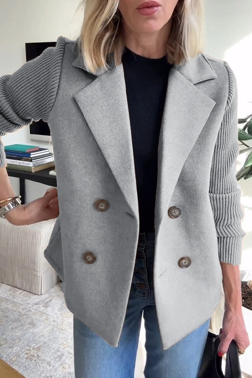 Alesia - Chic Casual Button-Up Blazer
