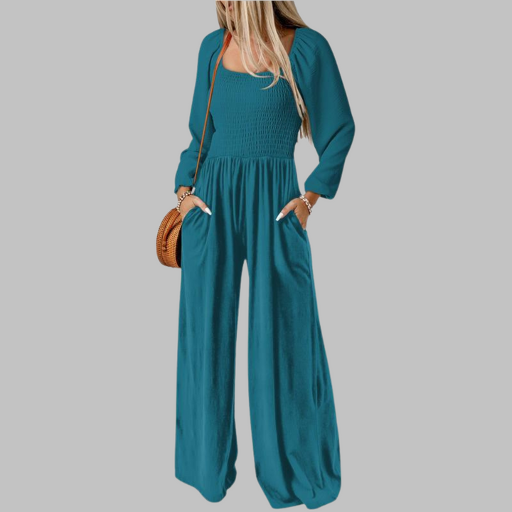 KISHA | Stylish Wide-Leg Loose Fit Jumpsuit