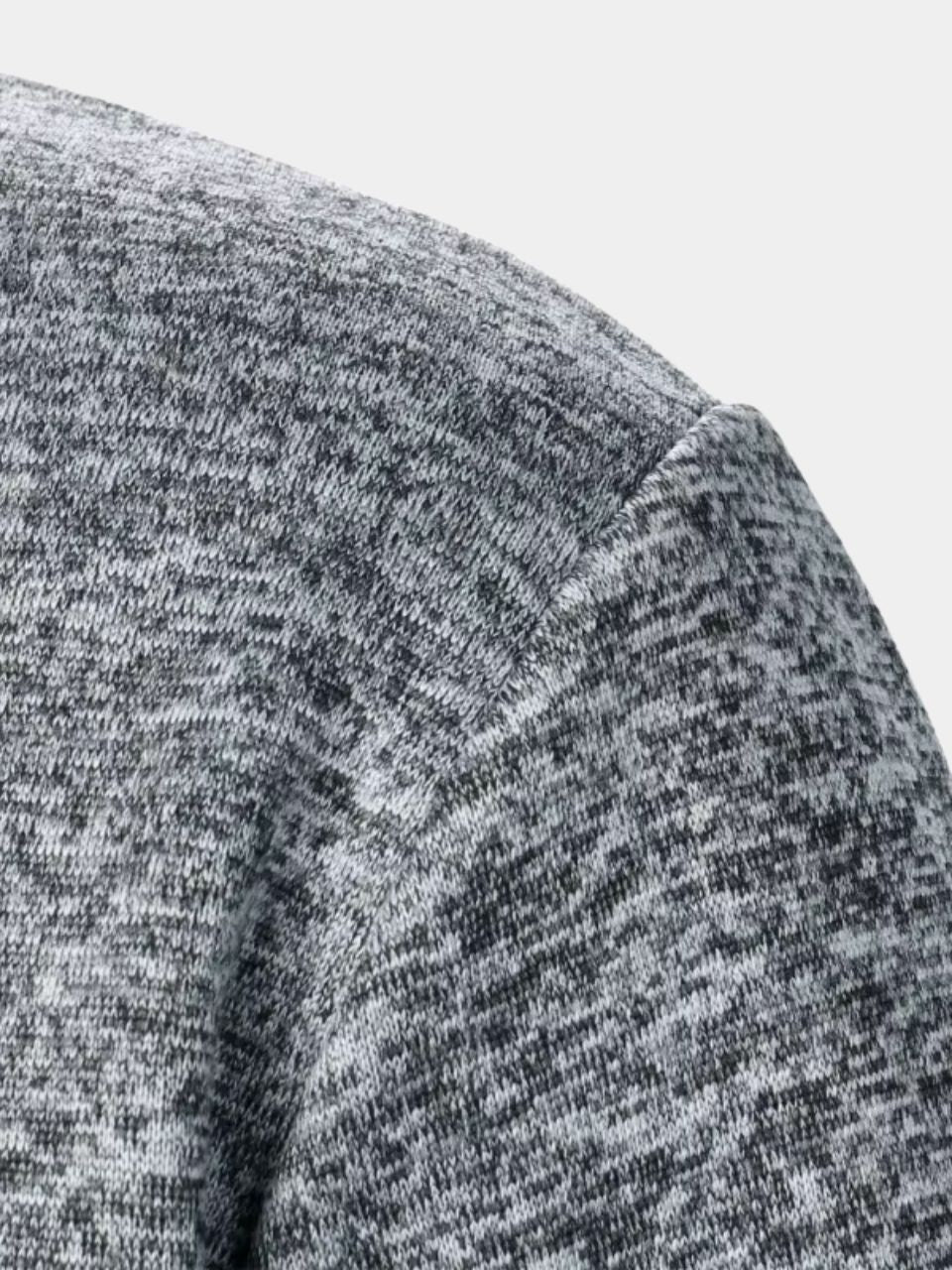 Callum | Men's Heritage Pullover with Contrast Elbow Patches