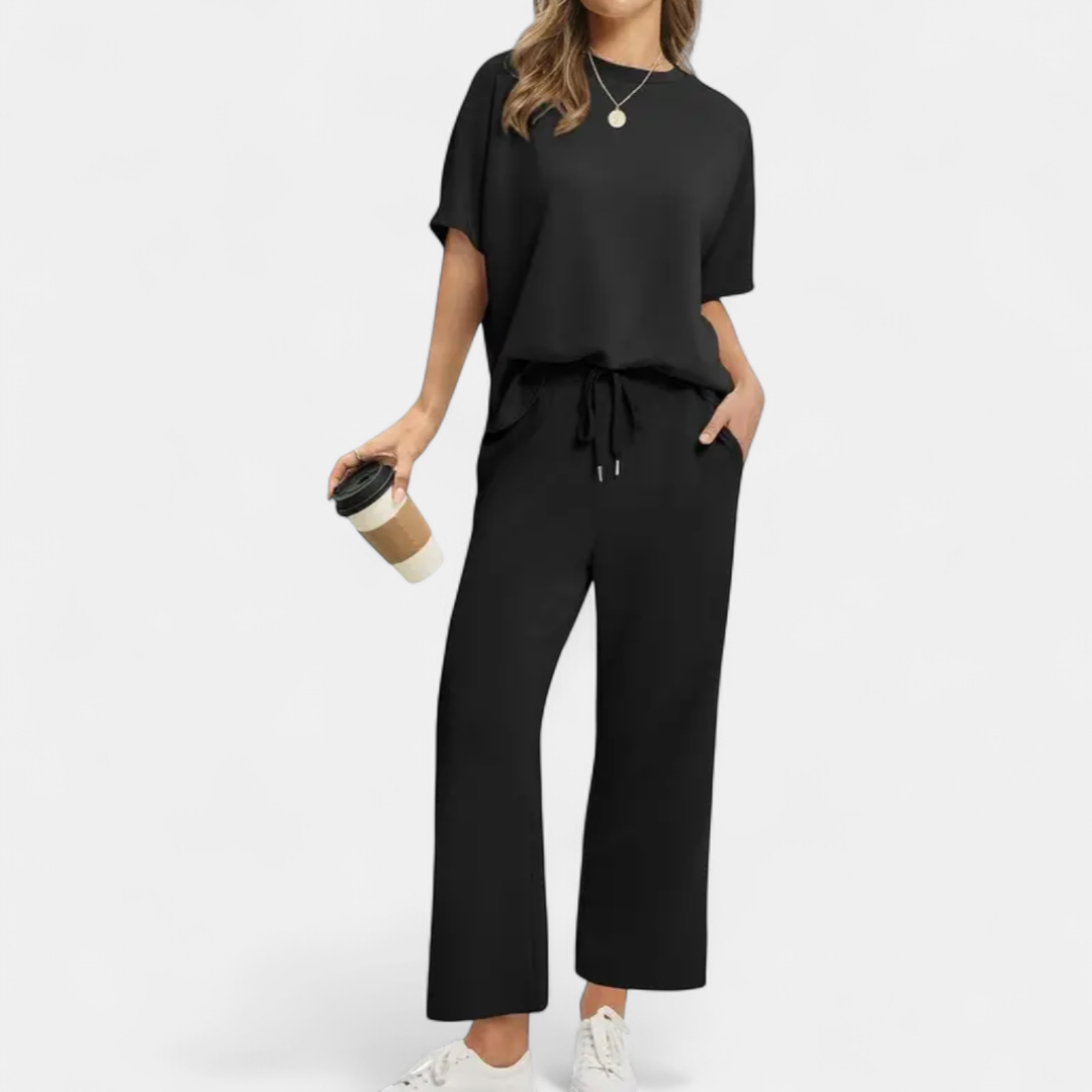 TALIA | Relaxed Wide-Leg Lounge Set