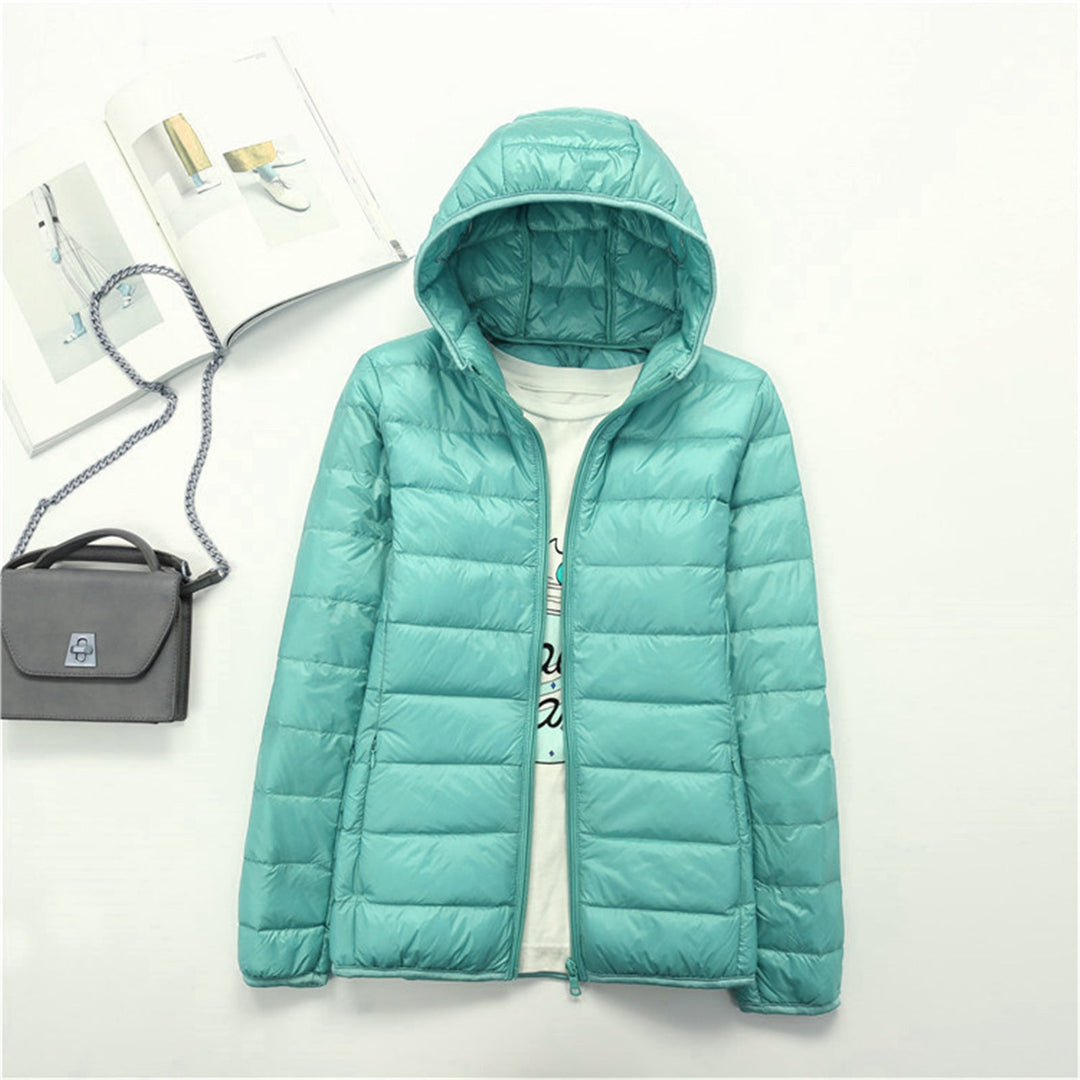 Liyanna | Women's Lightweight Hooded Puffer Jacket in Extended Sizes