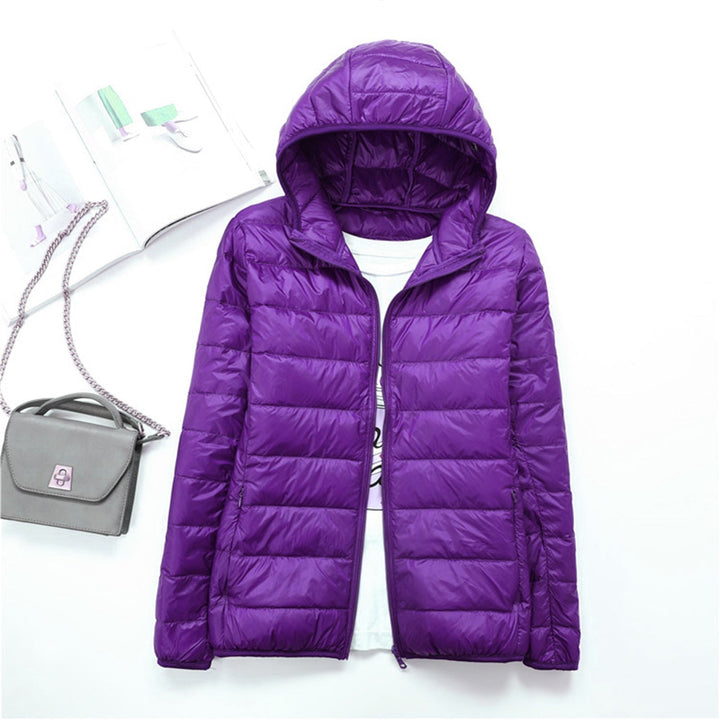 Liyanna | Women's Lightweight Hooded Puffer Jacket in Extended Sizes
