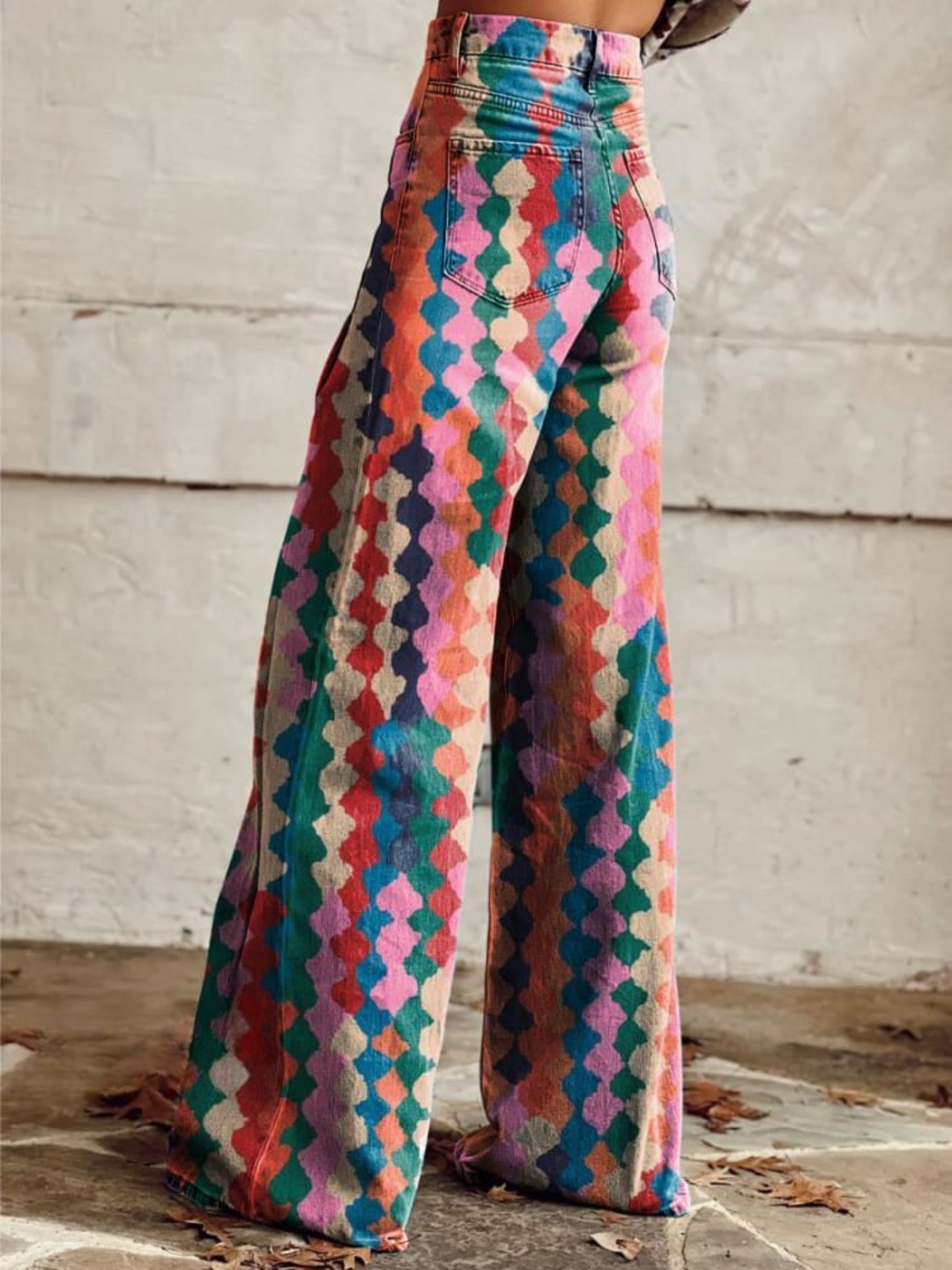 AMÉLIE™ - Chic Bohemian Wide-Leg Pants for Ultimate Comfort