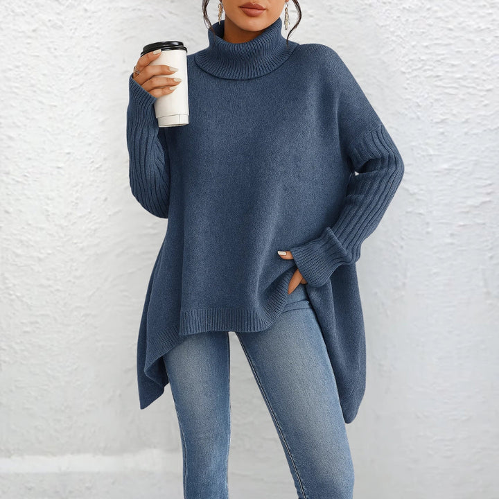 Brigit - Relaxed Fit Roll-Neck Sweater
