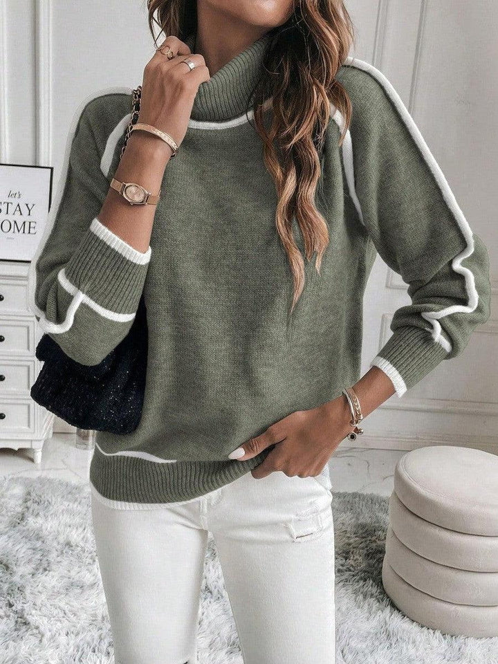 Mary | Cozy Turtleneck Knit Sweater