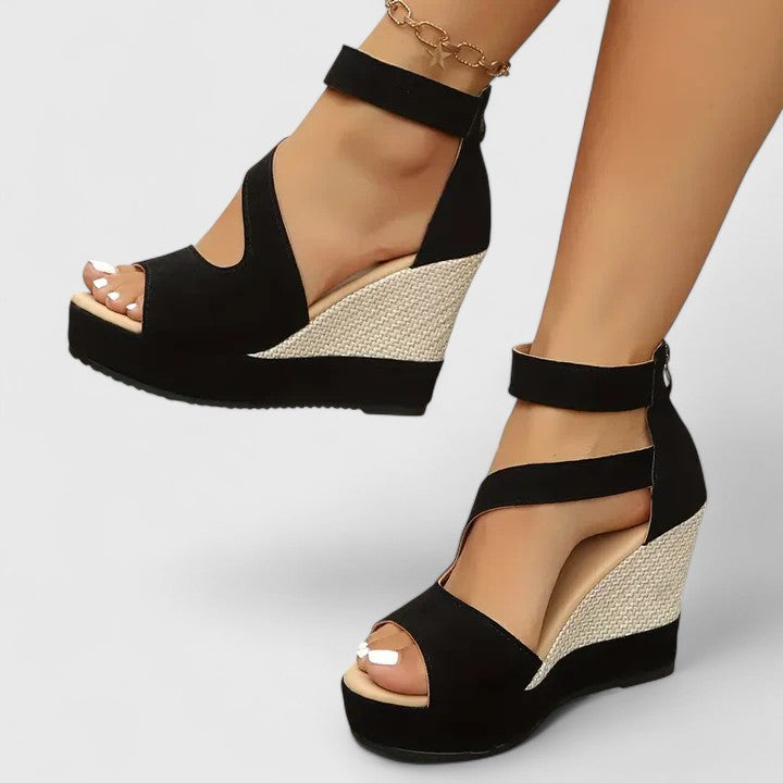 Selviana | Orthopedic Wedge Sandals for Comfort and Support
