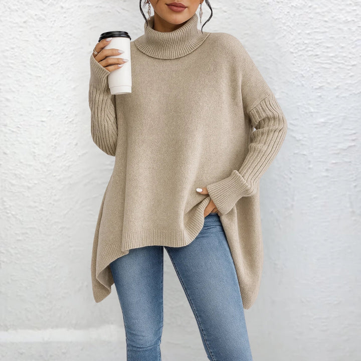 Brigit - Relaxed Fit Roll-Neck Sweater