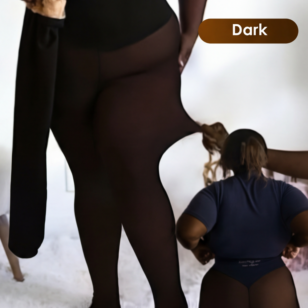Velura - Women's Shaping Tights with Fleece Lining