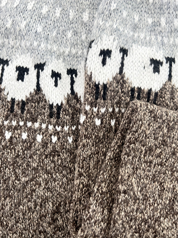 Rosamund | Women's Thick Knit Winter Sweater with Jacquard Design
