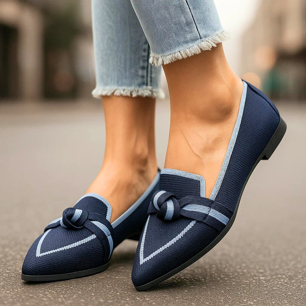 Valentina Knit Ballet Flats