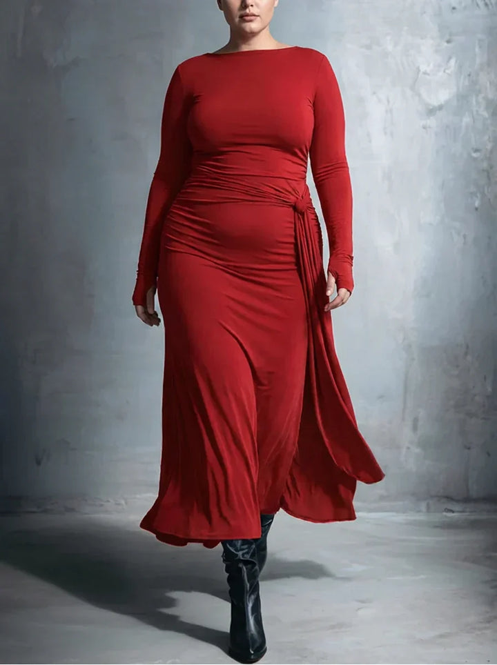 Anaïs ❘ Side Knot Maxi Dress