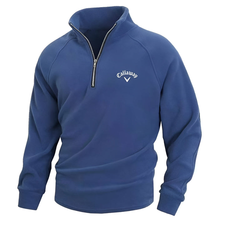 Elar | Men's Classic Collar Lightweight Fleece Half-Zip Jumper
