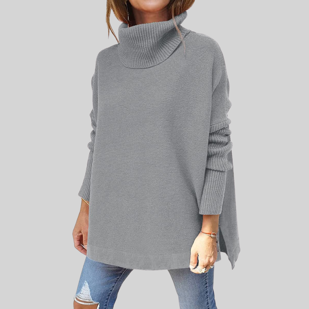 Annelise - Cozy Oversized Turtleneck Sweater