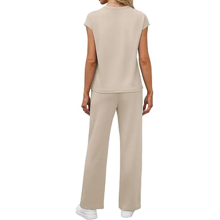 HARLIE | Casual Cap Sleeve Lounge Ensemble