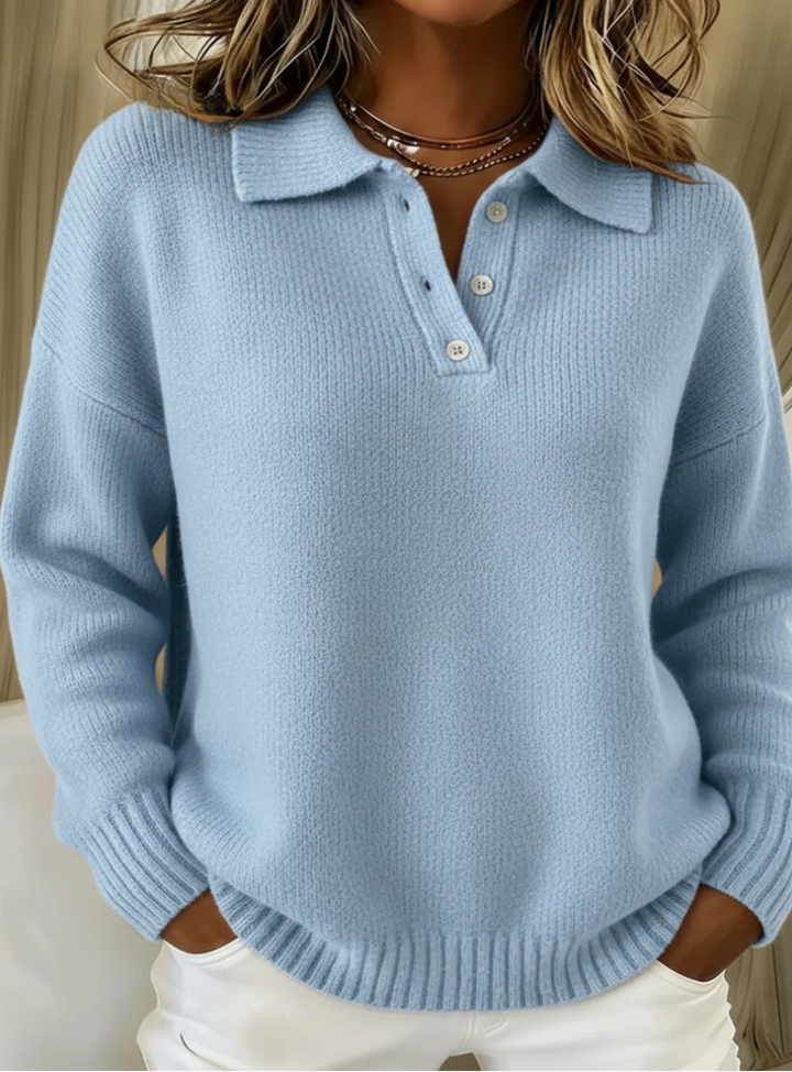 Hayden Nova™ | Cozy Knit Polo Sweater