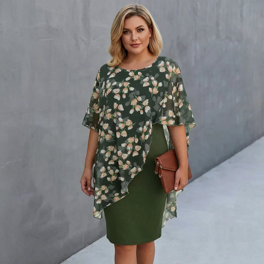 SABINE - Chic Printed Dress