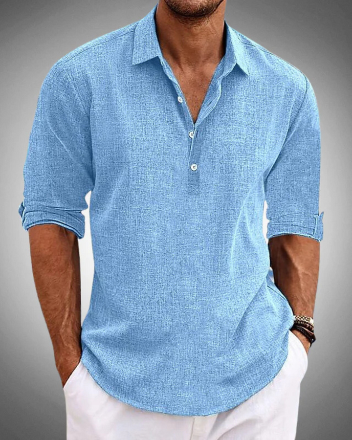 Simon Timeless Cotton Dress Shirt