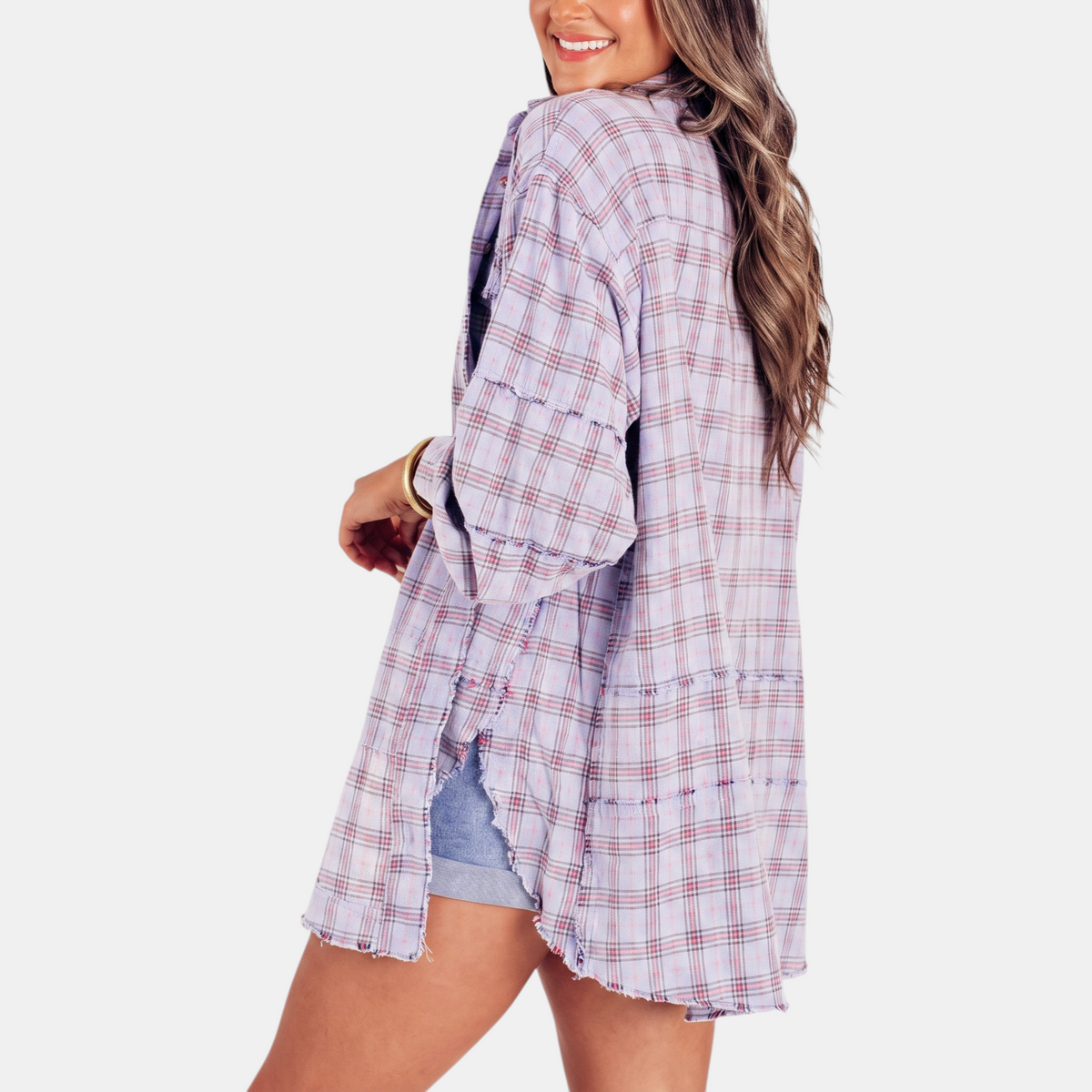 ZOEY | OVERSIZED LANTERN-SLEEVE SHIRT