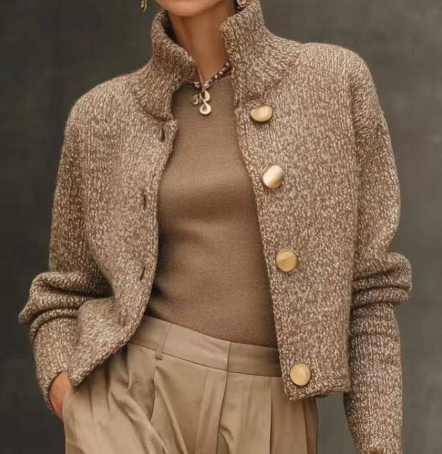 Isadora | Women's Tailored Wool Blend Jacket with Elegant Finish