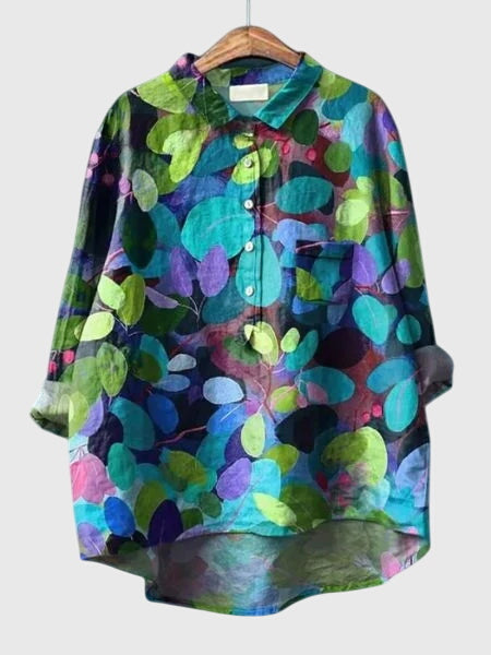 Valeria™ - Blossom Pattern Blouse