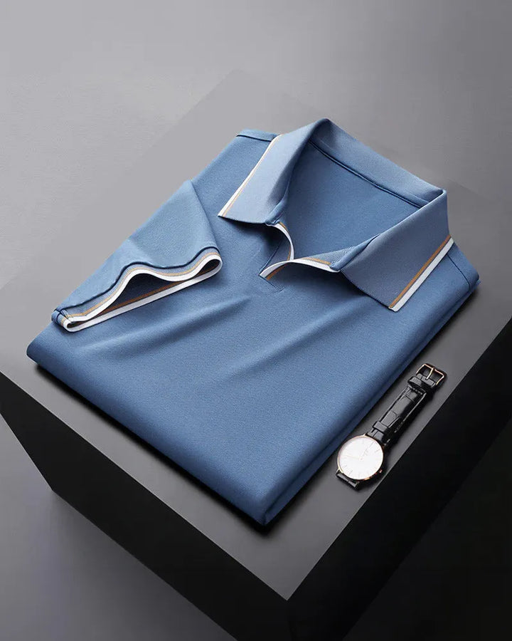 Vincenzo Luxury Silk Polo