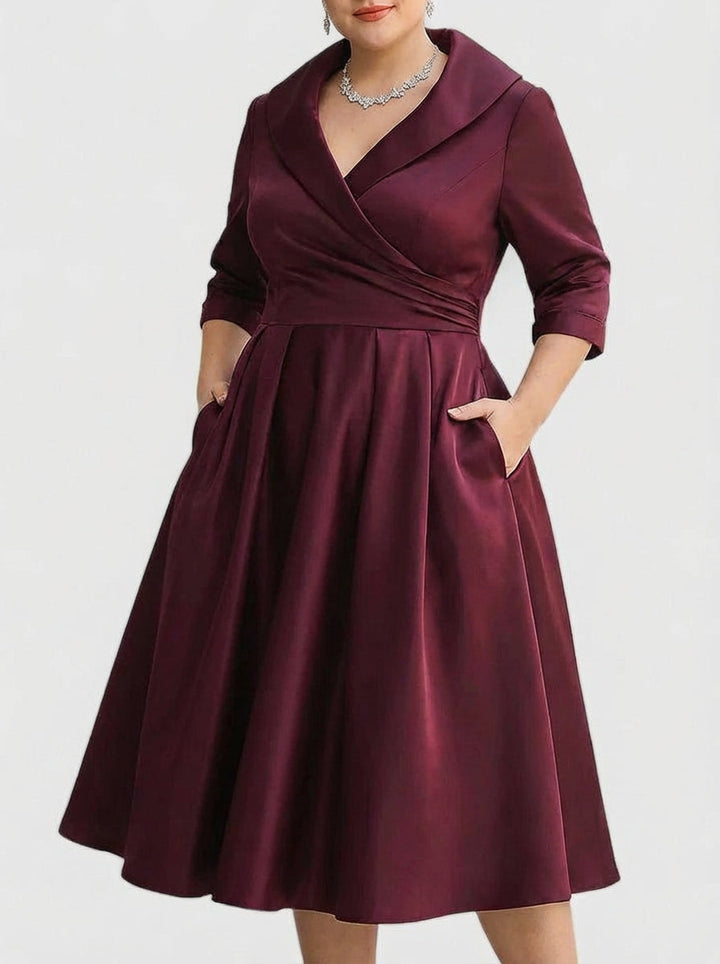 Nerissa - Chic Midi Dress