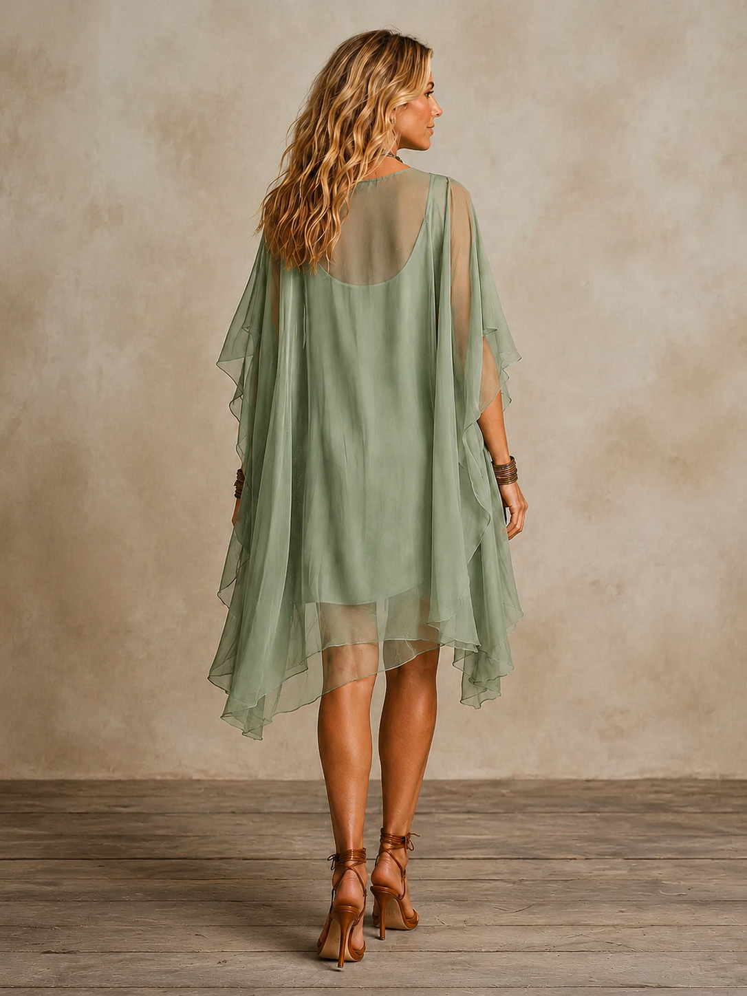 Ella | Bohemian Tiered Mini Dress