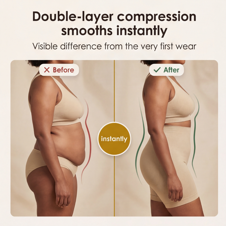 Sculpta – High-Waisted Shaping Shorts with Tummy Control