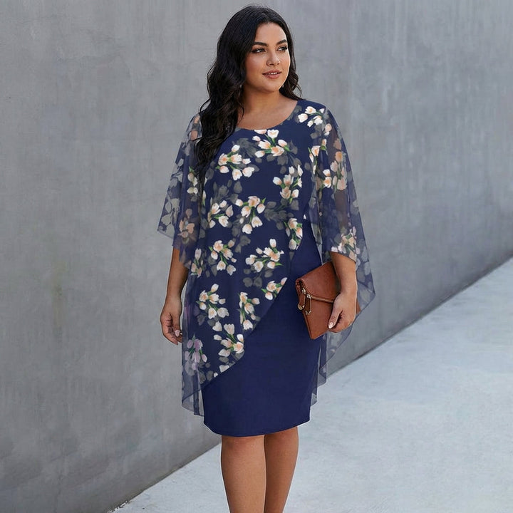 SABINE - Chic Printed Dress
