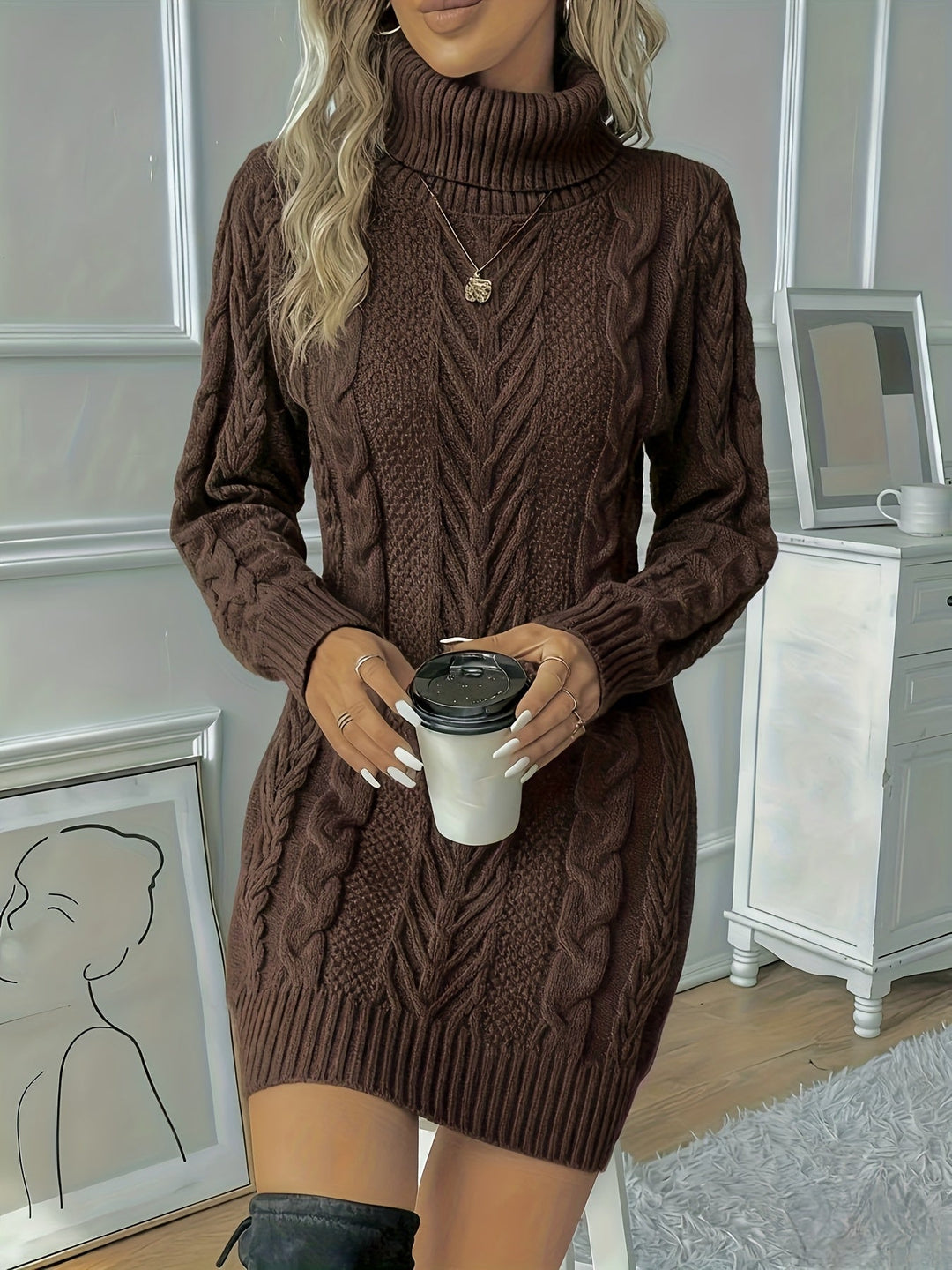 Marga™ - Chic Sweater Dress