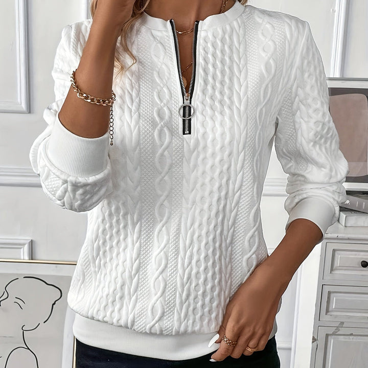 Lucia - Zip-Up Sweater