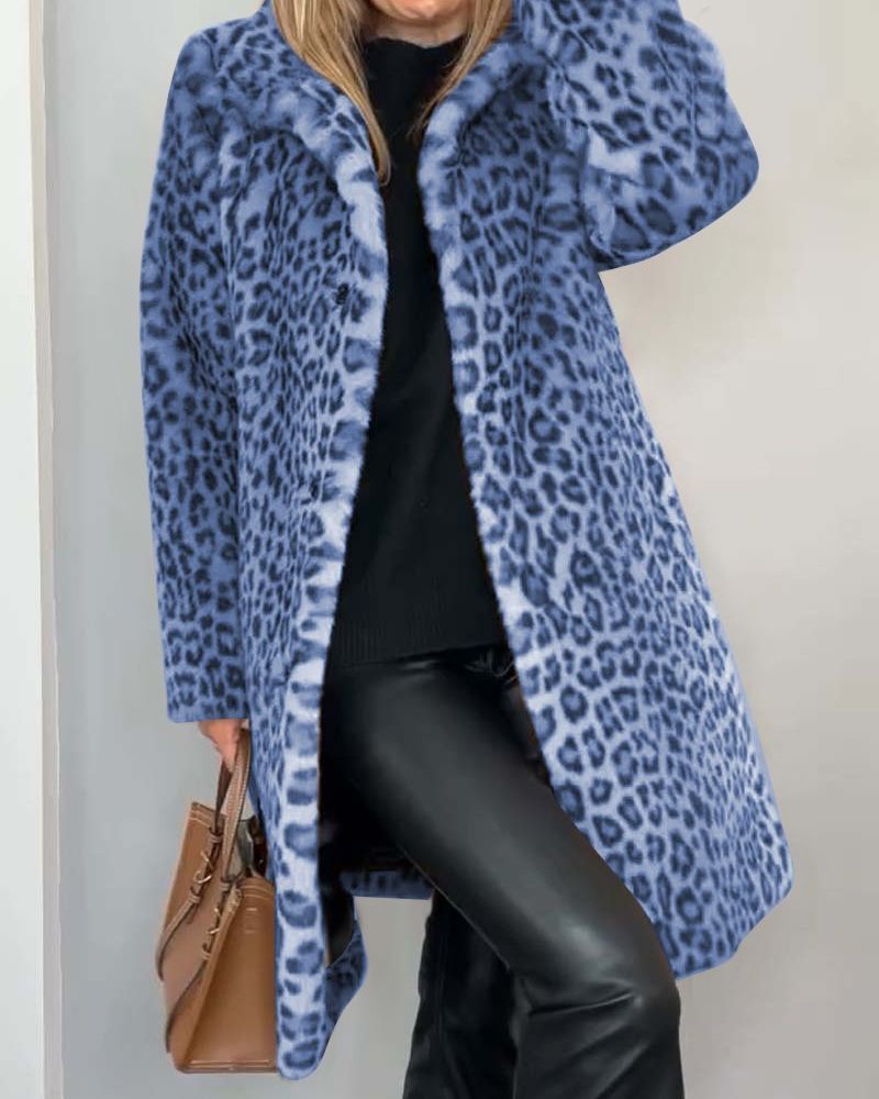 Talitha | Women's Soft-Hand Leopard Print Coat
