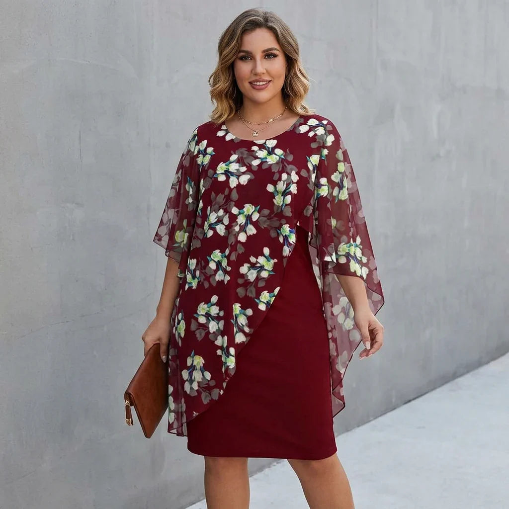 SABINE - Chic Printed Dress