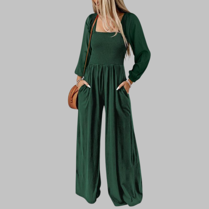 KISHA | Stylish Wide-Leg Loose Fit Jumpsuit