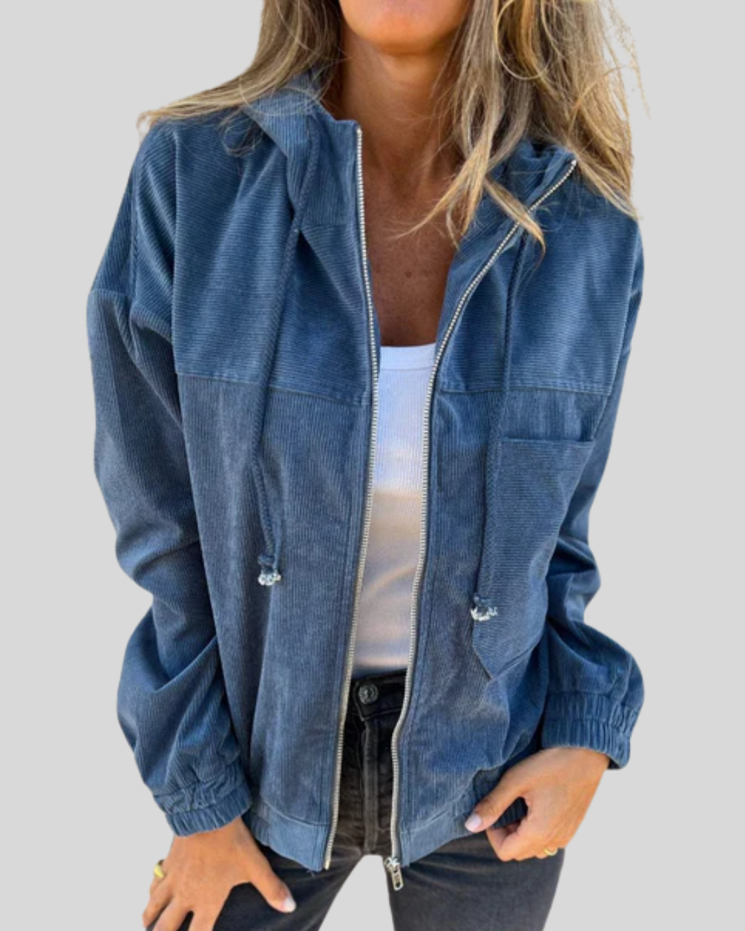 Mabel | Cozy Zip-Up Vest