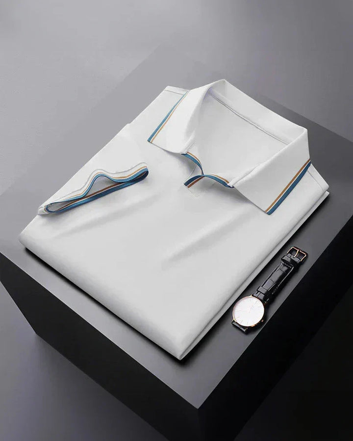 Vincenzo Luxury Silk Polo