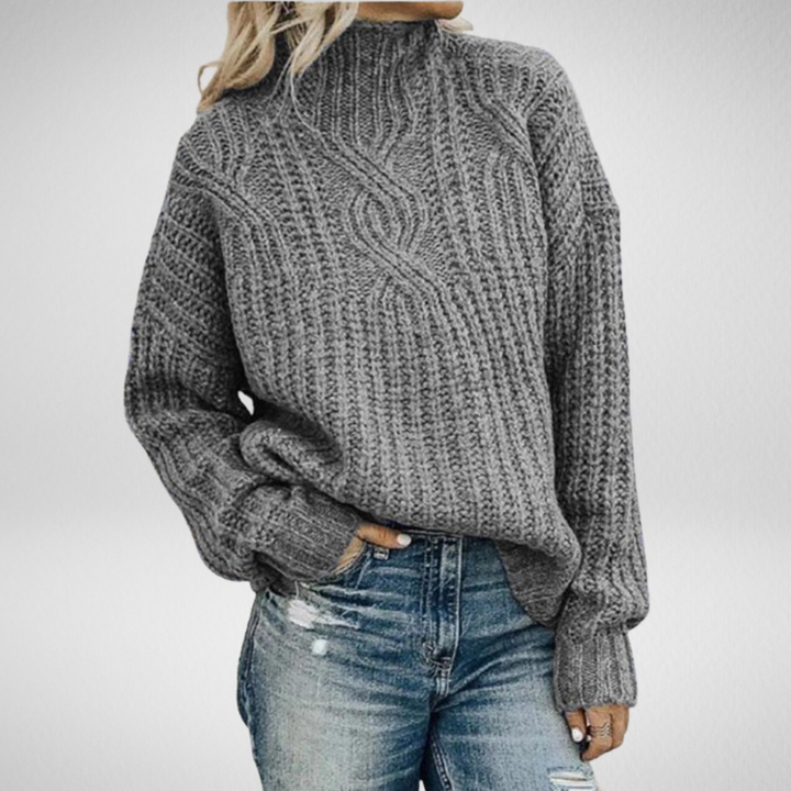 Anna – Chic Cable-Knit Sweater